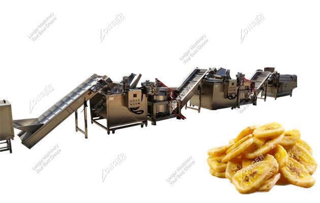 Fully Automatic Banana Chips Making Machine