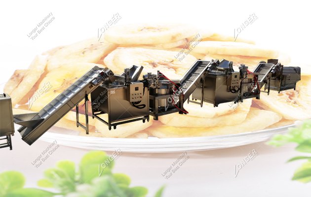 Fully Automatic Banana Chips Making Machine