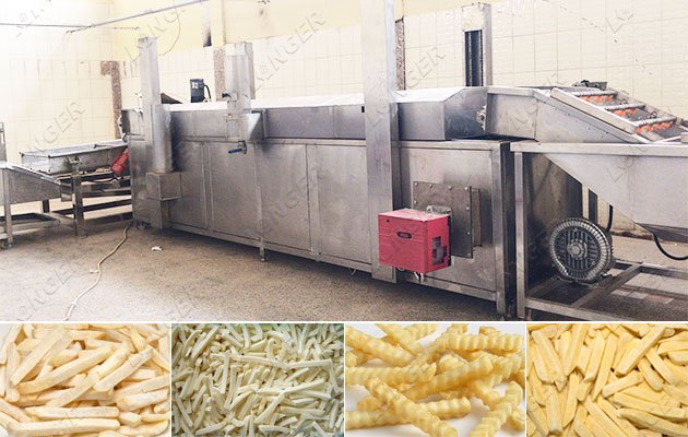 Automatic French Fries Production Line