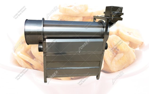 Continuous Banana Chips Seasoning Machine