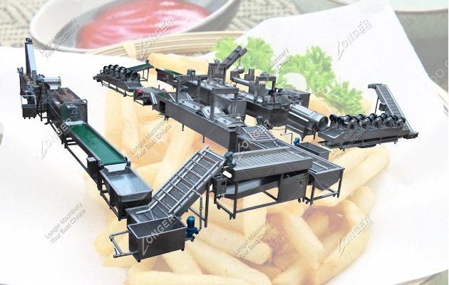 Frozen French Fries Production Line