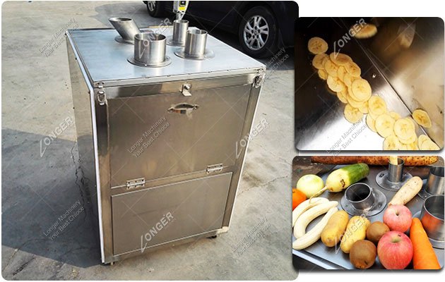 Stainless Steel Banana Slicer Machine