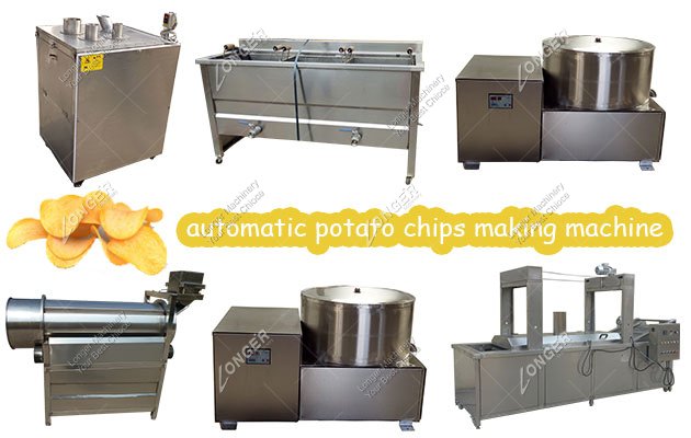 Automatic Potato Chips Making Machine