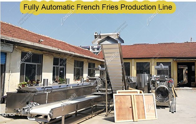 Fully Automatic French Fries Production Line