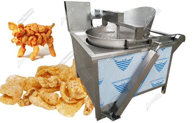 Electric Pork Rinds Fryer Machine