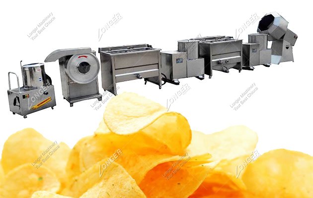 Small Scale Potato Chips Machine