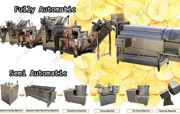 Banana Slice Making Machine