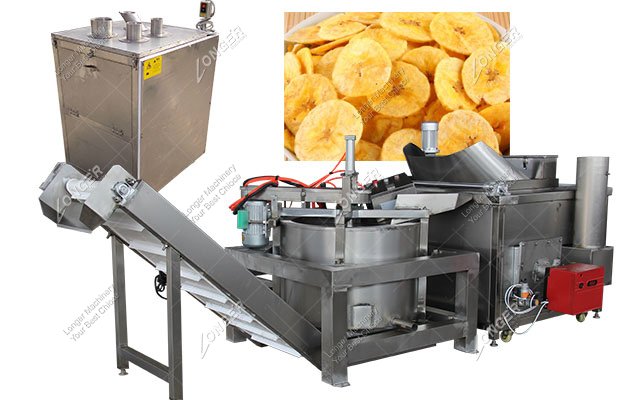 Yellow Banana Chips Making Process