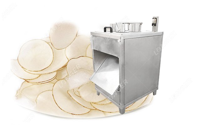 Large Scale Potato Chip Slicer Machine Electric 600KG/H